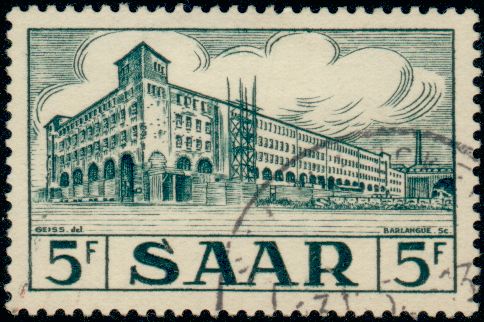 Saar_1952_Yvert_309-Scott_236