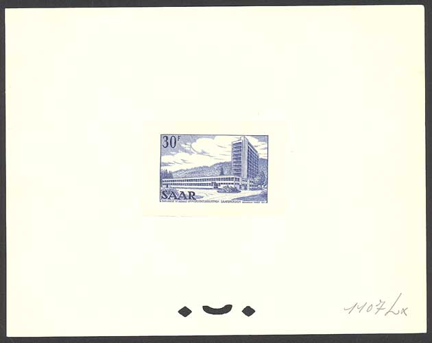 Saar_1952_Yvert_314-Scott_241_blue_1107_Lx