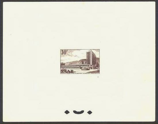 Saar_1952_Yvert_314-Scott_241_sepia