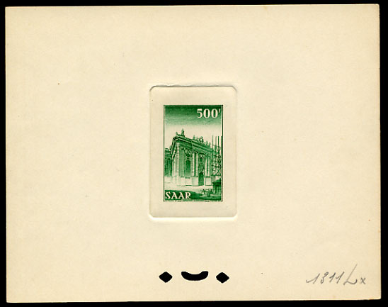 Saar_1952_Yvert_315-Scott_242_green_1311_Lx