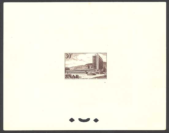 Saar_1952_Yvert_314-Scott_241_sepia