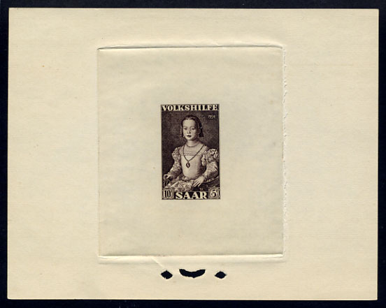 Saar_1954_Yvert_335-Scott_B102_sepia_b