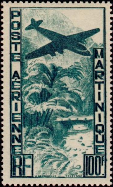 Martinique_1947_Yvert_PA14-Scott_C11