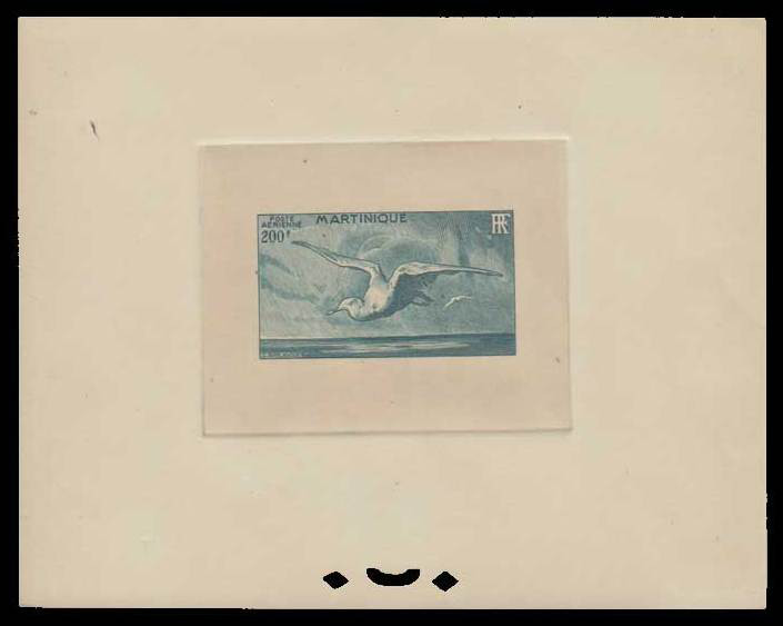 Martinique_1947_Yvert_PA15-Scott_C12_blue-green