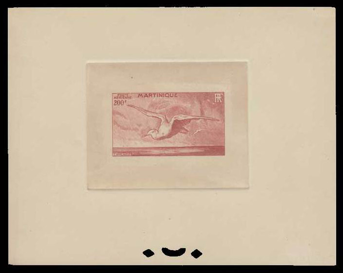 Martinique_1947_Yvert_PA15-Scott_C12_brown-red