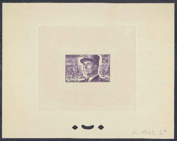 France_1952_Yvert_920b-Scott_675b_unadopted_violet_1502_Lx_bb