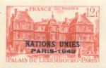 France_1948_Yvert_803b-Scott_591_unadopted_overprint_red_1426_Lx_detail