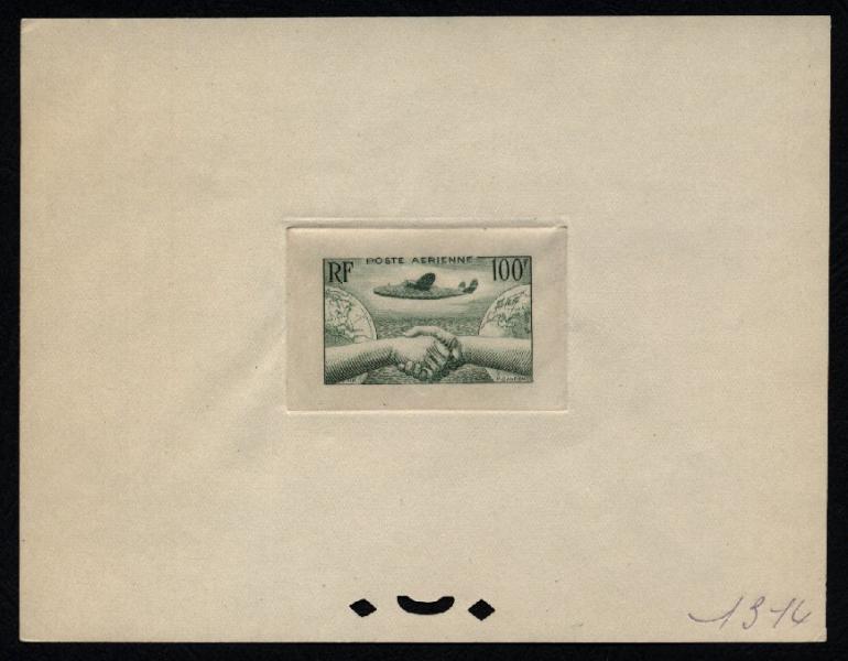 France_1946_Yvert_PA18b-Scott_C20_unadopted_green_1314_aa