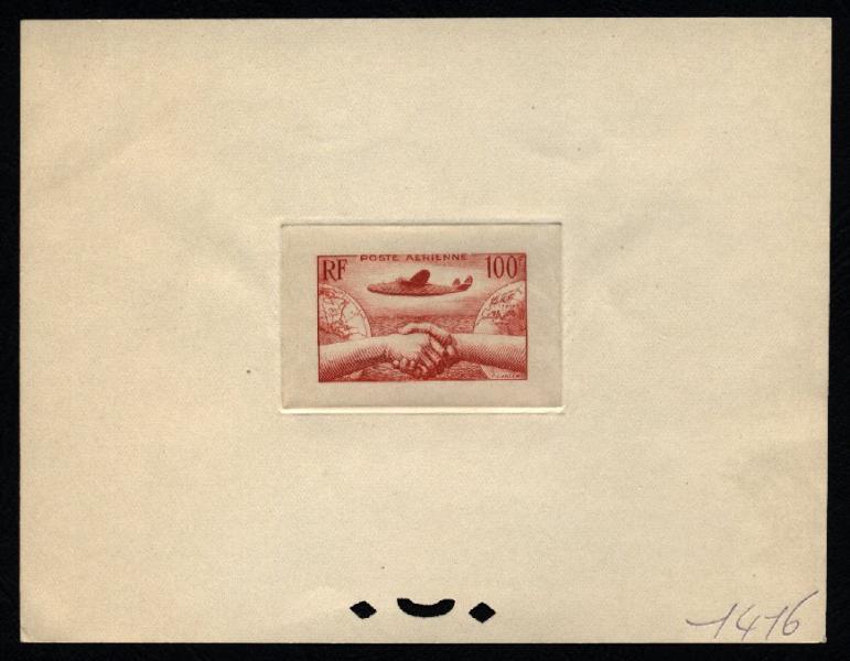 France_1946_Yvert_PA18b-Scott_C20_unadopted_red_1416_aa