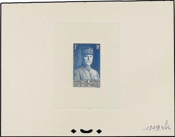France_1941_Yvert_472a-Scott_417_unadopted_green_1309_Lor_ab