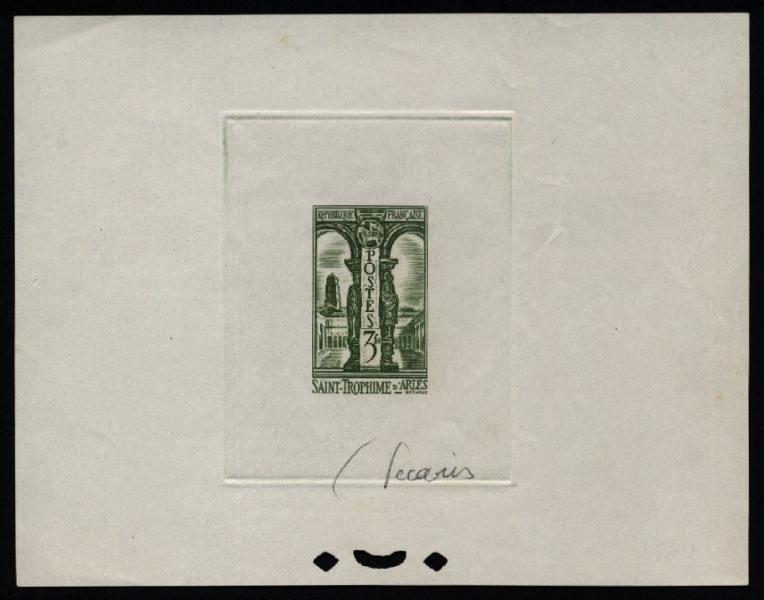 France_1935_Yvert_302a-Scott_302_unadopted_green_aa