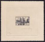 France_1945_Yvert_742a-Scott_B195_unadopted_Oradour_black_d_AP