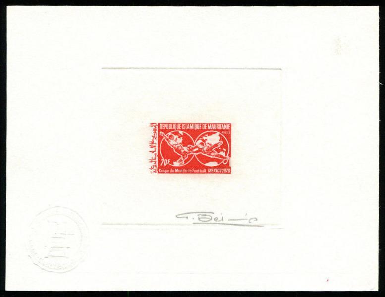 Mauritania_1970_Yvert_283-Scott_281_red-orange