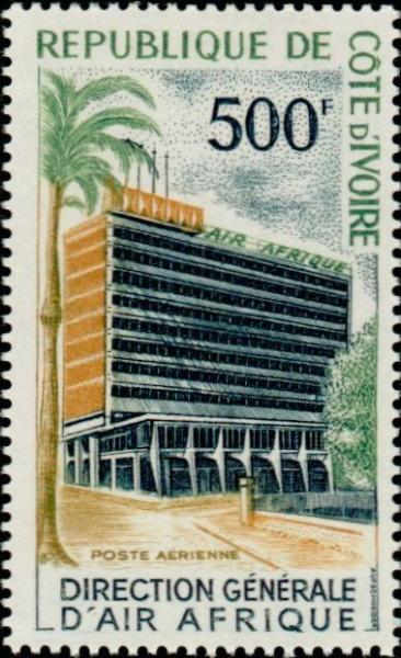 Ivory_Coast_1967_Yvert_PA37-Scott_C33