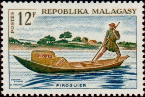 Madagascar_1965_Yvert_413-Scott_374