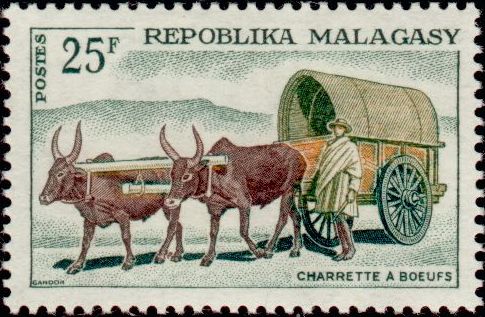 Madagascar_1965_Yvert_415-Scott_376