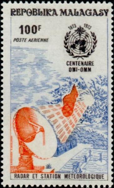 Madagascar_1973_Yvert_PA129-Scott_C116