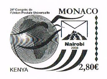Monaco_2008_Yvert-Scott_unissued_UPU_Congress_Nairobi_Kenya_black_ab_AP_detail