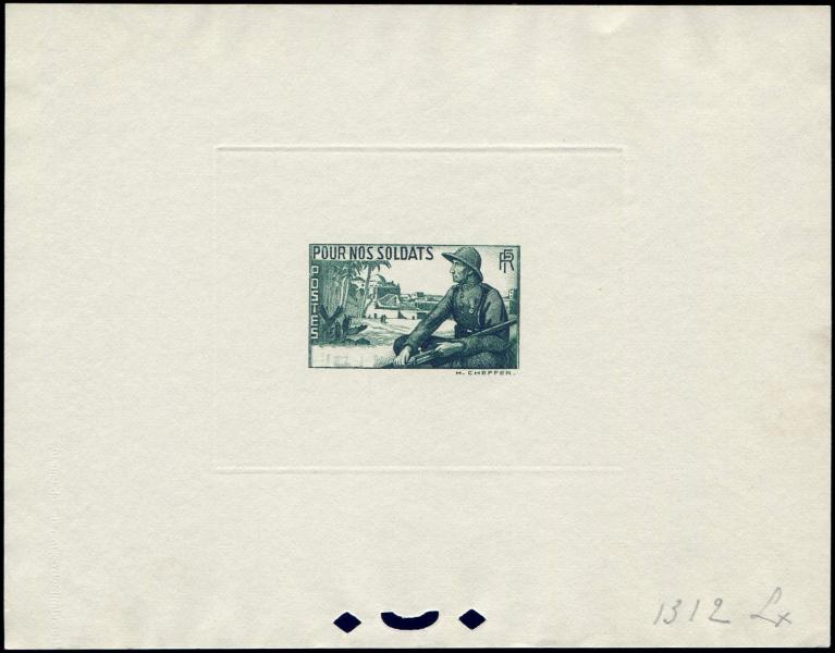 France_1940_Yvert_452-Scott_B95_etat_green_1312_Lx