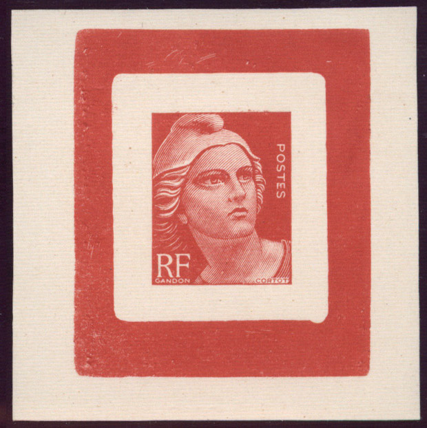 France_1945_Yvert_712a-Scott_535_unadopted_Marianne_de_Gandon_et_Cortot_etat_red-orange_typo_d_AP