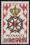 Monaco_1958_Yvert_490-Scott_410_St-Charles_Order_IS