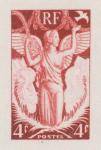 France_1944_Yvert_669b-Scott_503b_unadopted_4f_Angel_Paix_Type_2_red_AP_detail