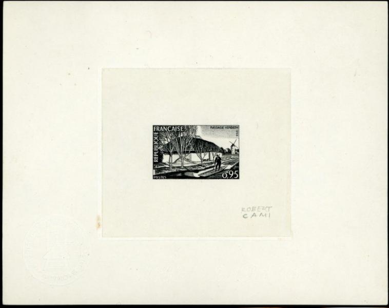 France_1965_Yvert_1439-Scott_1130_black_a