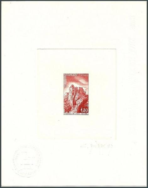 France_1965_Yvert_1441-Scott_1132_dark-red_a