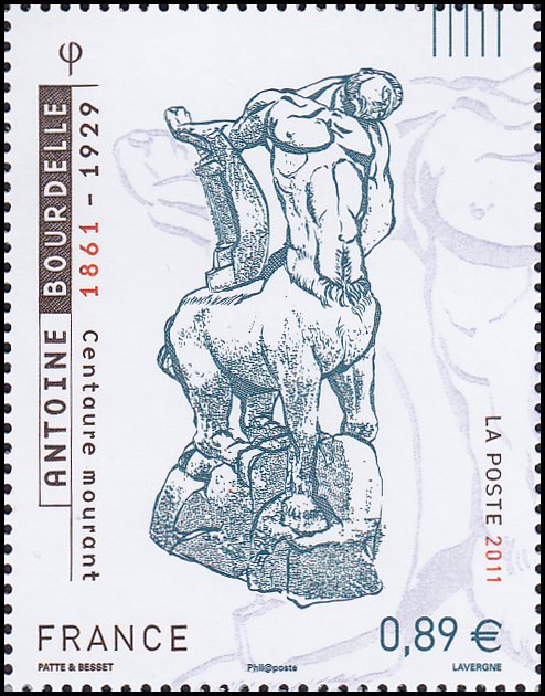 France_2011_Yvert_4626-Scott_89c_Antoine_Bourdelle_IS