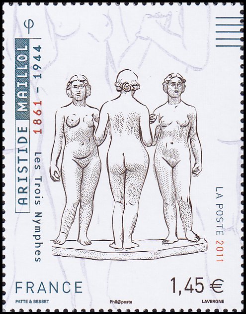 France_2011_Yvert_4627-Scott_1E45_Aristide_Maillot_IS