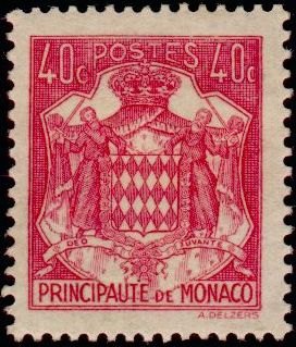 Monaco_1943_Yvert_251-Scott_151A