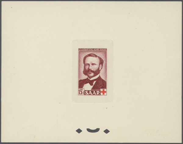 Saar_1953_Yvert_320-Scott_B95_red_1428_Lc_+_red