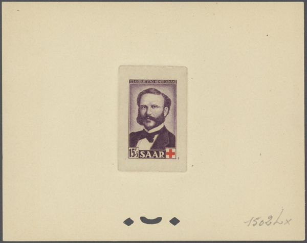 Saar_1953_Yvert_320-Scott_B95_violet_1502_Lx_+_red