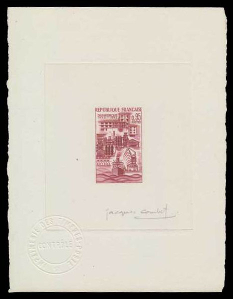 France_1962_Yvert_1317-Scott_1026_red-brown