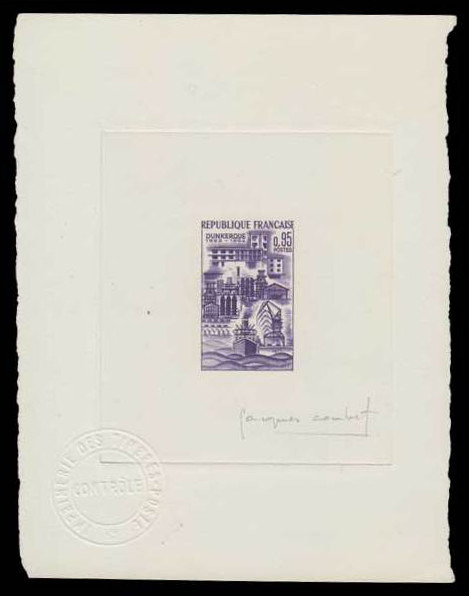 France_1962_Yvert_1317-Scott_1026_violet