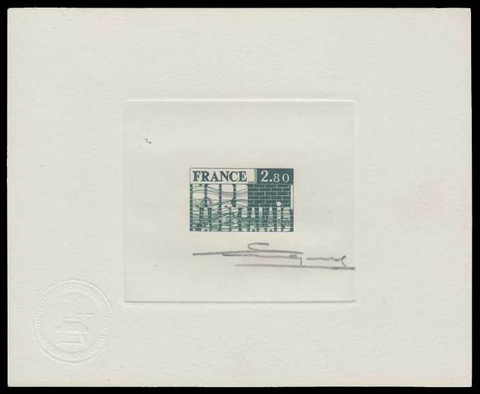 France_1975_Yvert_1852-Scott_1445_dark-green