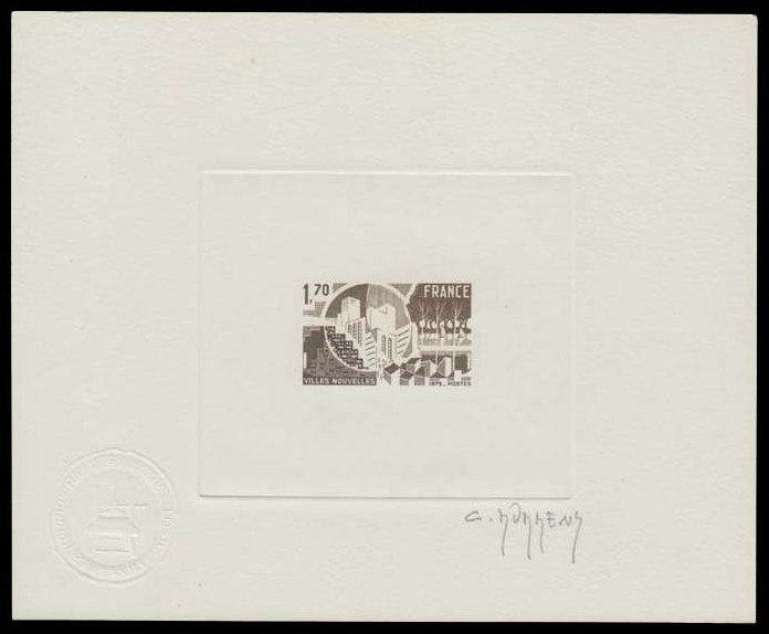 France_1975_Yvert_1855-Scott_1455_dark-brown_a