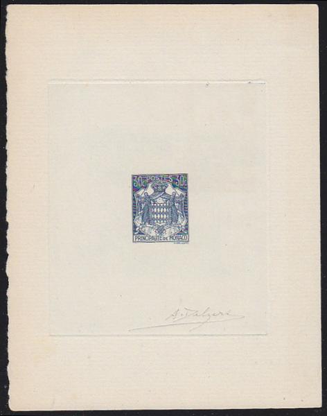 Monaco_1943_Yvert_250-Scott_150A_blue_bb