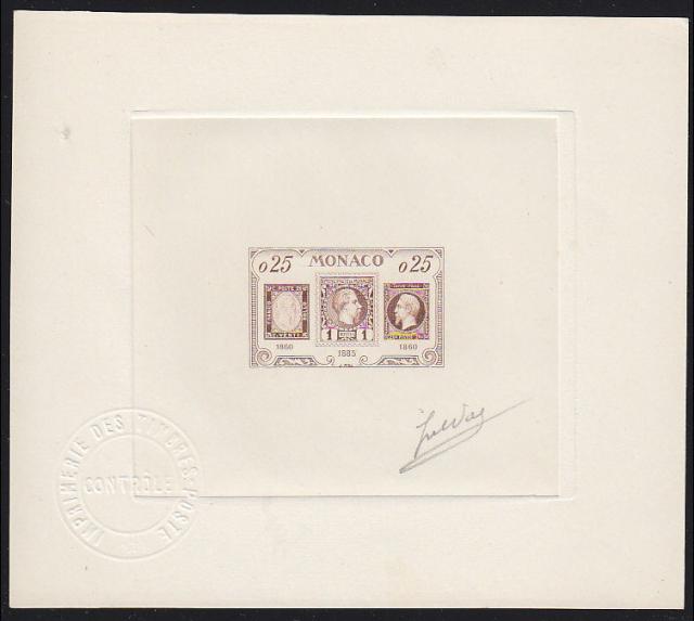 Monaco_1960_Yvert_525a-Scott_461_unadopted_Timbre_monegasque_brown_ab_AP