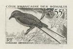 Somali_Coast_1967_Yvert_328a-Scott_309_unadopted_bird_instead_of_Afars_1er_etat_black_a_AP_detail