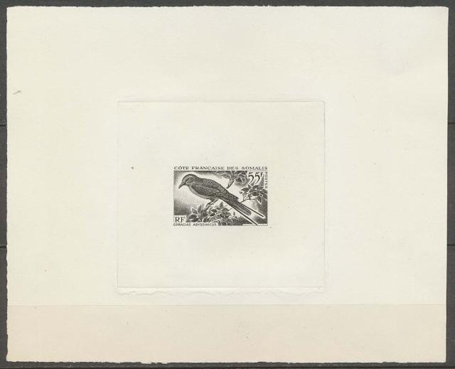 Somali_Coast_1967_Yvert_328a-Scott_309_unadopted_bird_instead_of_Afars_black_a_AP