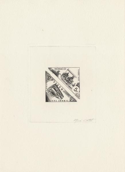 Monaco_1953_Yvert_Taxe_46-47-Scott_J43a_black_d