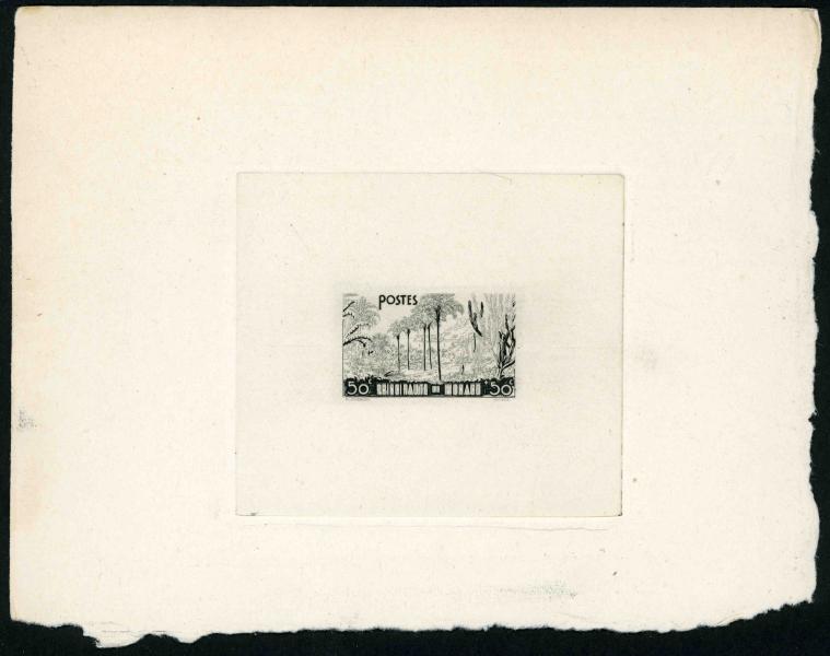 Monaco_1937_Yvert_135-Scott_B19_2eme_etat_black