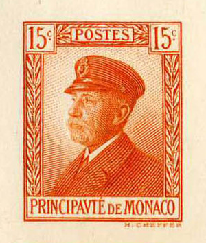 Monaco_1922_Yvert_54c-Scott_40_unadopted_15c_Albert_I_orange_1215_Lx_COLL_detail