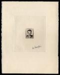 Monaco_1949_Yvert_335Ab-Scott_B97_unadopted_Rainier_III_Red_Cross_2eme_etat_sepia_ca_AP
