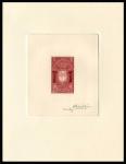 Monaco_1954_Yvert_411a-Scott_318_unissued_in_TD_armoirie_dark-red_AP
