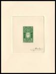 Monaco_1954_Yvert_411a-Scott_318_unissued_in_TD_armoirie_green_e_AP