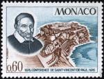 Monaco_1976_Yvert_1067-Scott_1038_St_Vincent-de-Paul_a_IS