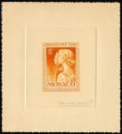 Monaco_1959_Yvert_PA72b-Scott_C55_unadopted_1000f_Grace_et_Rainier_III_maigre_orange_b_AP