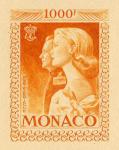 Monaco_1959_Yvert_PA72b-Scott_C55_unadopted_1000f_Grace_et_Rainier_III_maigre_orange_b_AP_detail